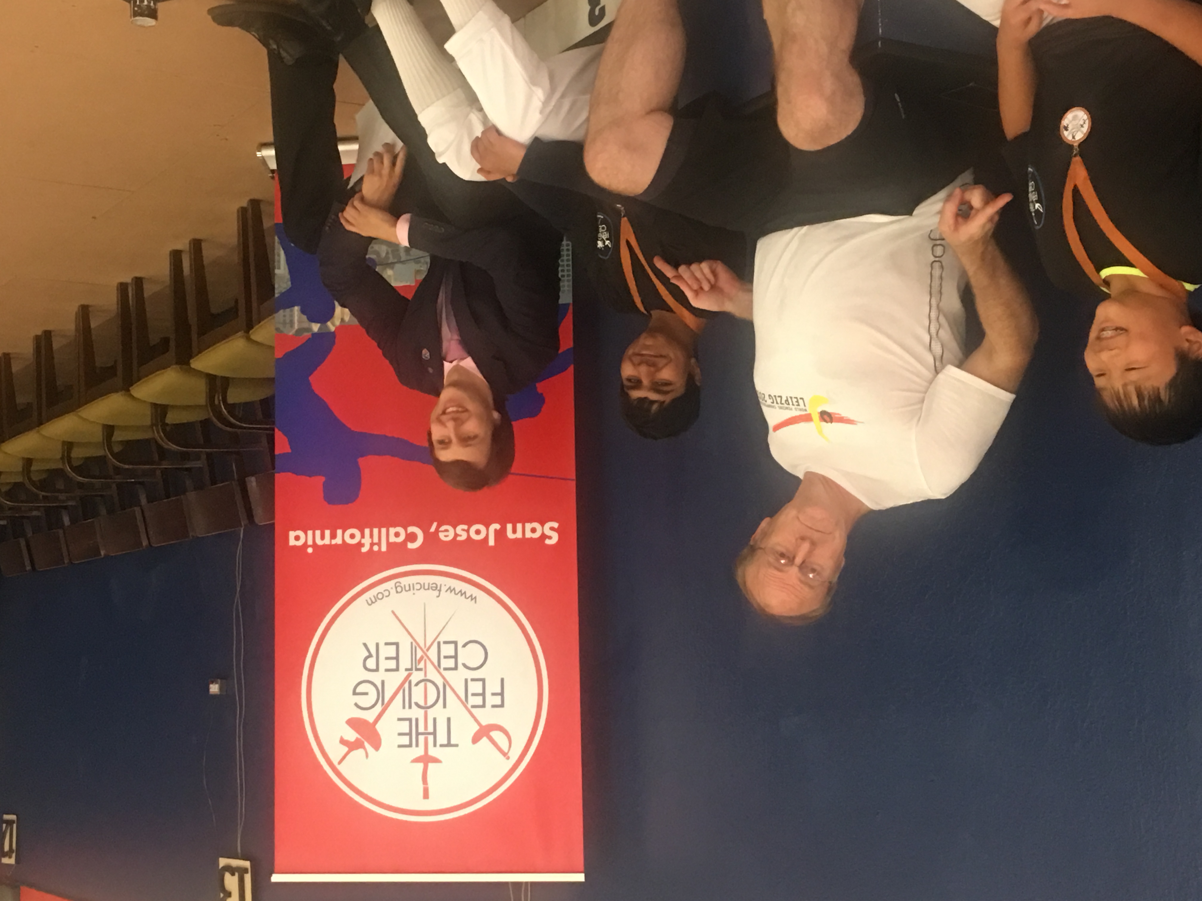 Bronze medal in fencing